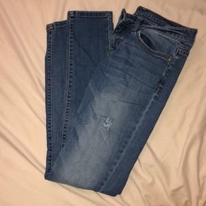 Aeropostale designed in nyc skinny jeans